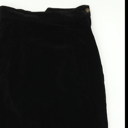 George Womens Black   Straight & Pencil Skirt Size S