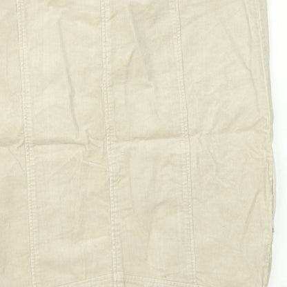 Evie Womens Beige   Straight & Pencil Skirt Size 14