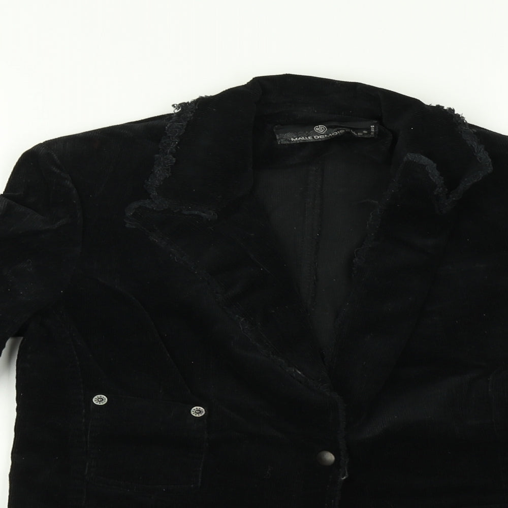 Maille Womens Black   Jacket  Size S