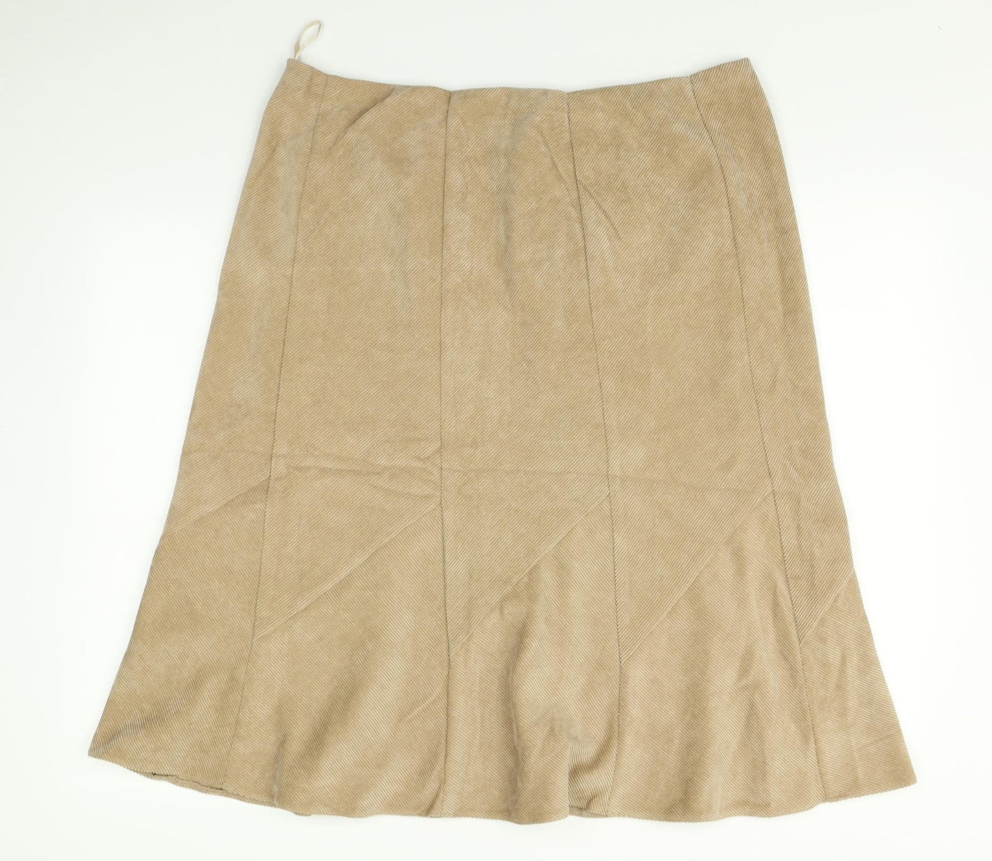 Classic Womens Brown   Swing Skirt Size 18