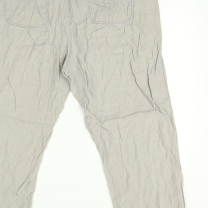 Womens UK Size 16 Collection Regular Fit  Grey Trousers