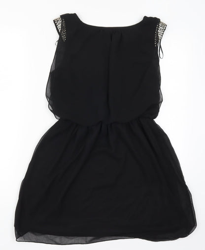 Select Womens Black   Mini  Size 8