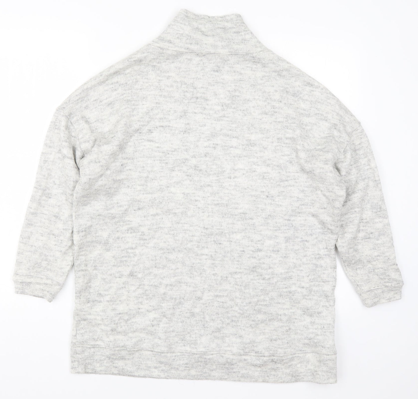 Womens UK Size S New Look Grey Pullover Jumper