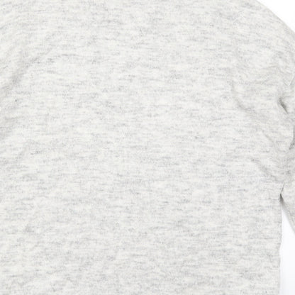 Womens UK Size S New Look Grey Pullover Jumper