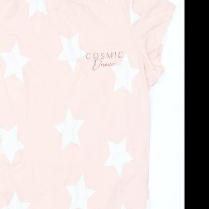 F&F Womens Pink Geometric  Top Dress Size 12  - Cosmic Dreamer Stars