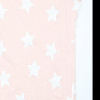 F&F Womens Pink Geometric  Top Dress Size 12  - Cosmic Dreamer Stars