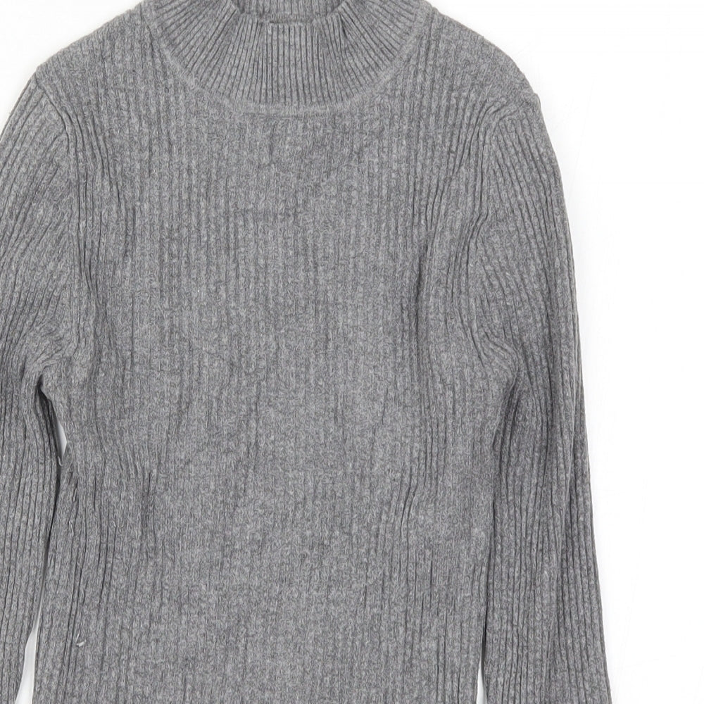 Primark Womens Grey  Knit Pullover Jumper Size 10