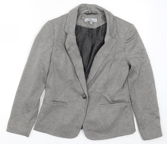 Dorothy Perkins Womens Grey   Jacket Suit Jacket Size 8