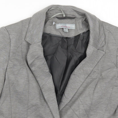Dorothy Perkins Womens Grey   Jacket Suit Jacket Size 8