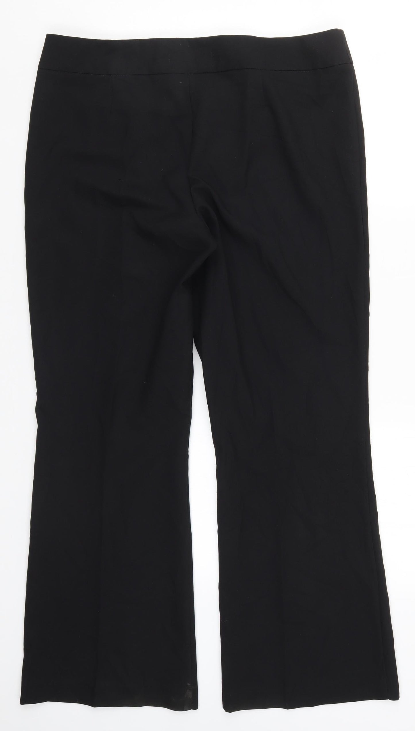 George Womens Black   Trousers  Size 14 L28 in