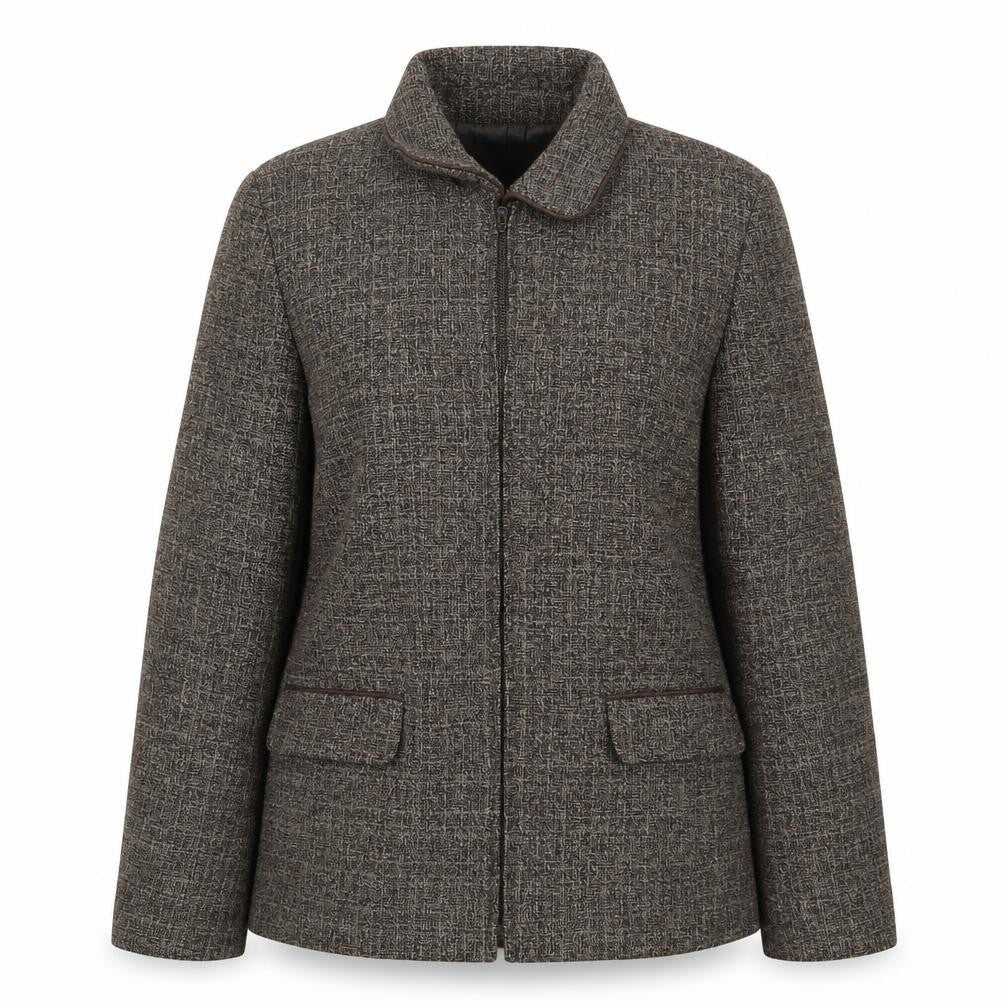 Womens UK Size 12 M&Co Brown Jacket