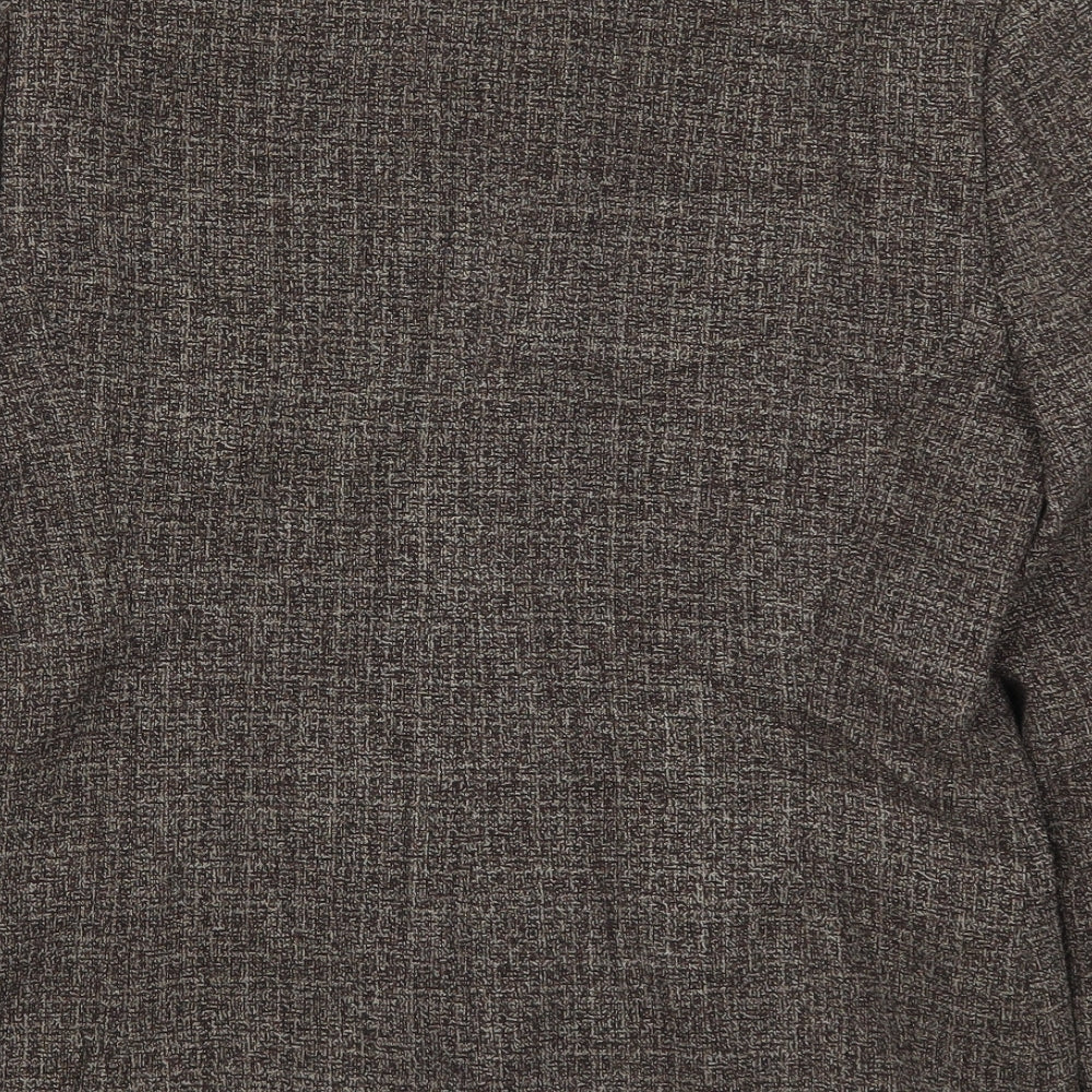 Womens UK Size 12 M&Co Brown Jacket