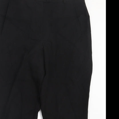 New Look Womens Black   Trousers  Size 14 L25.5 in