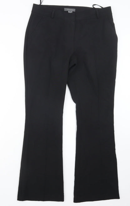 Womens UK Size 12 Atmosphere Regular Fit  Black Trousers