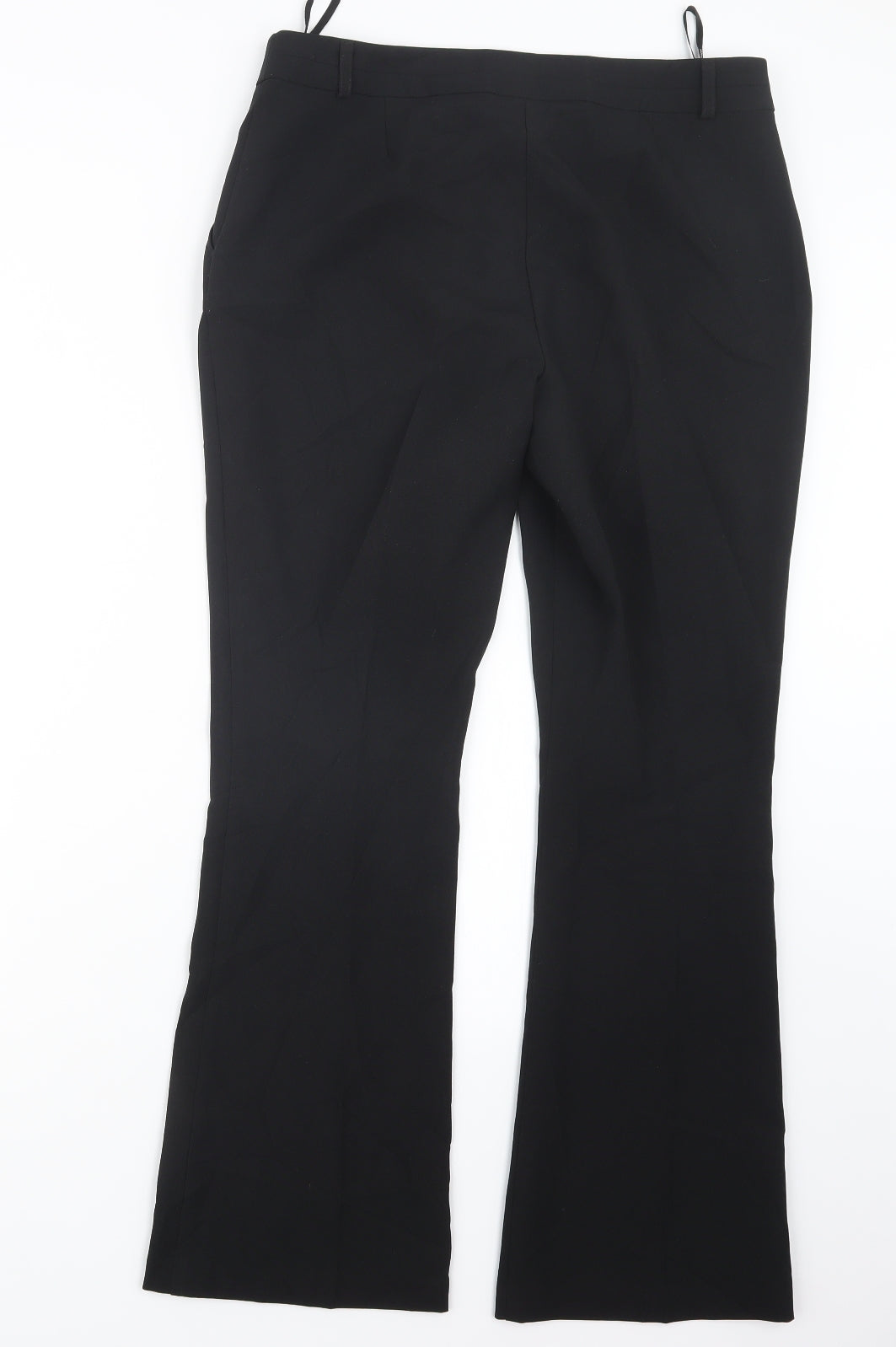 Womens UK Size 12 Atmosphere Regular Fit  Black Trousers