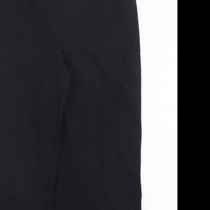 Womens UK Size 12 Marks and Spencer Regular Fit  Black Trousers