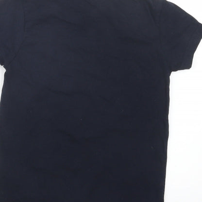 Rebel Boys Blue   Basic T-Shirt Size 5-6 Years