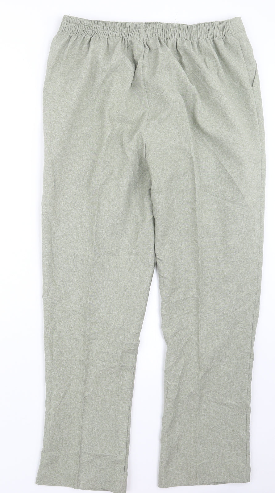 Classic Womens Green   Trousers  Size 16 L27.5 in