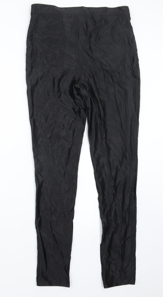 Womens UK Size 12 Glamorous Regular Fit  Black Trousers