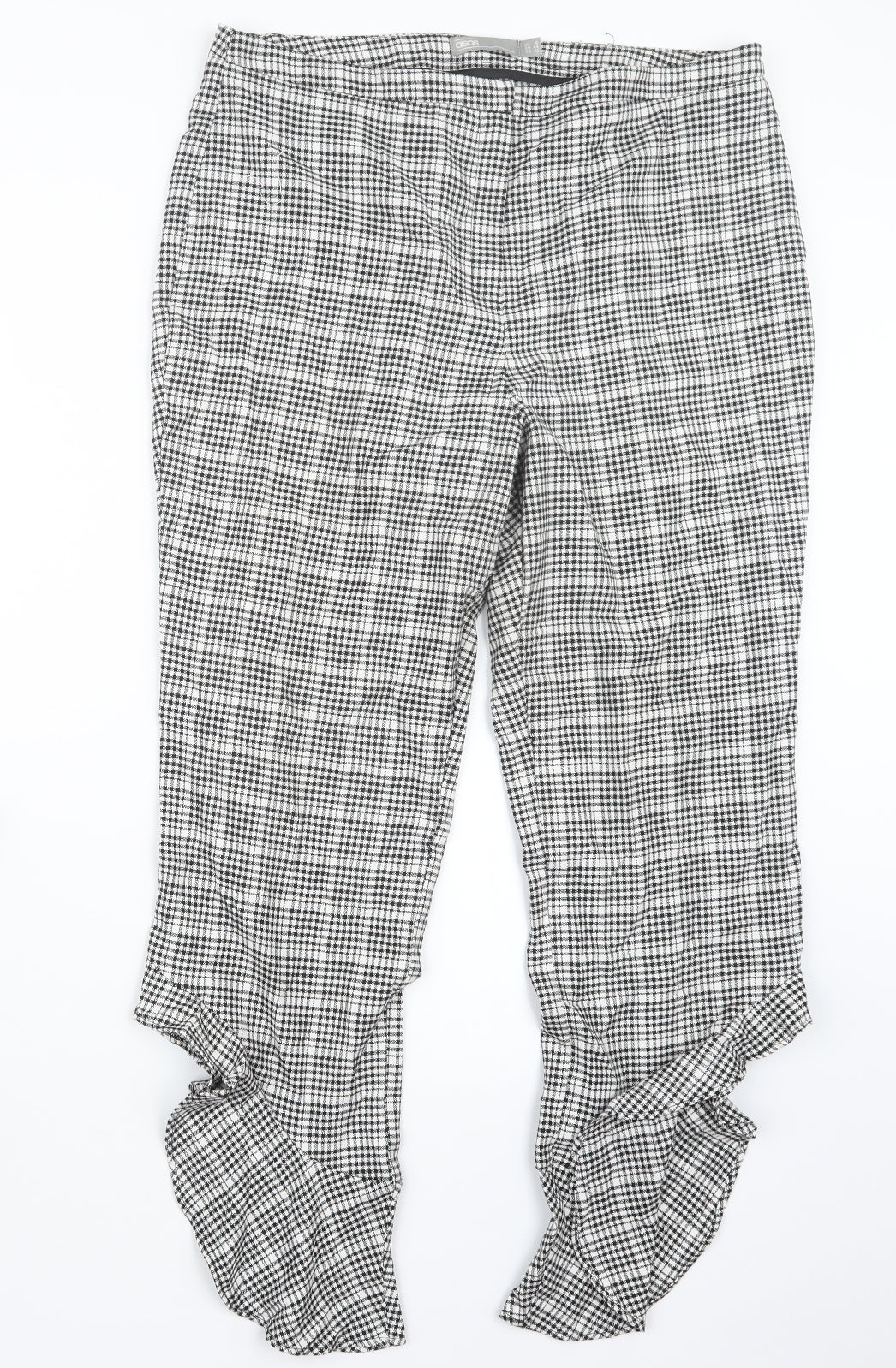 Womens UK Size 16 ASOS Regular Fit  Black Trousers