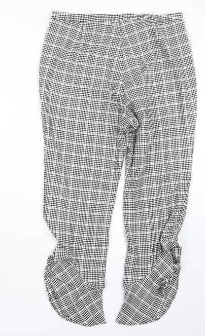 Womens UK Size 16 ASOS Regular Fit  Black Trousers