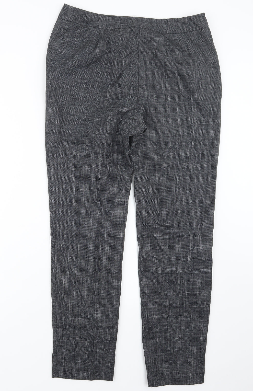 Womens UK Size 10 Papaya Regular Fit  Black Trousers