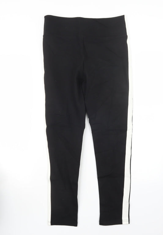 Stradivarius Womens Black   Trousers  Size 12 L25.5 in
