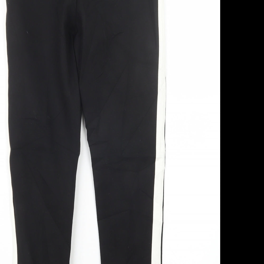 Stradivarius Womens Black   Trousers  Size 12 L25.5 in