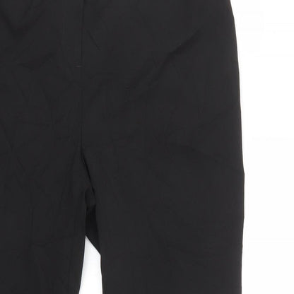 Womens UK Size 16 Papaya Regular Fit  Black Trousers