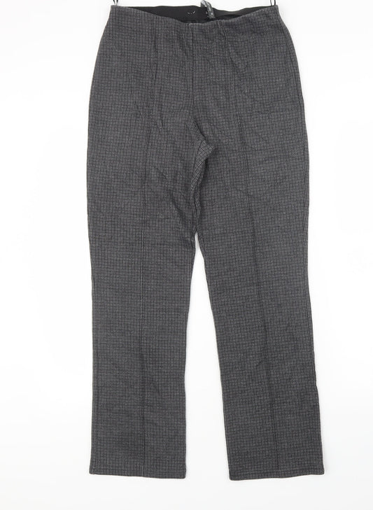 Womens UK Size 10 Preworn Regular Fit  Grey Trousers
