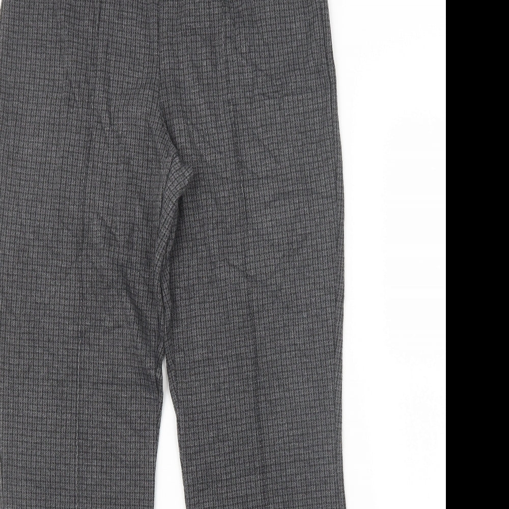 Womens UK Size 10 Preworn Regular Fit  Grey Trousers