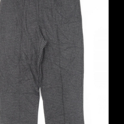 Womens UK Size 10 Preworn Regular Fit  Grey Trousers