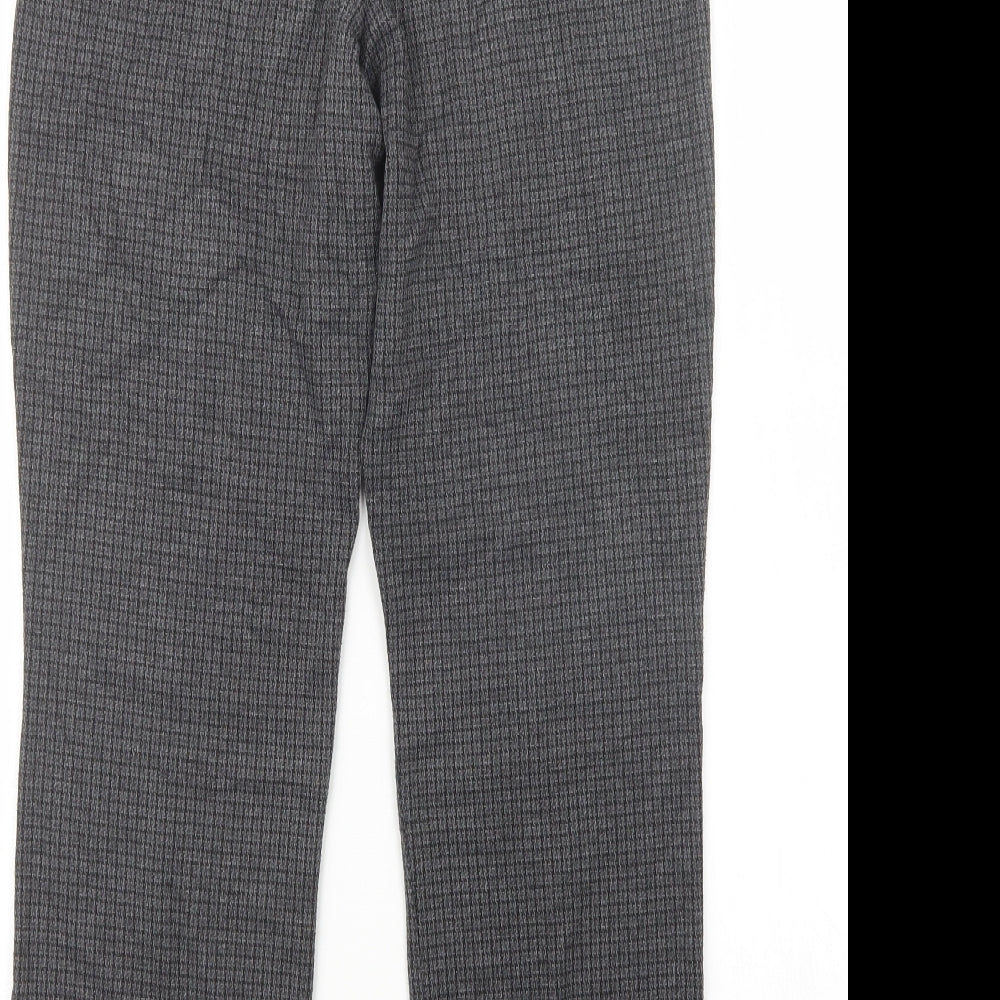 Womens UK Size 10 Preworn Regular Fit  Grey Trousers