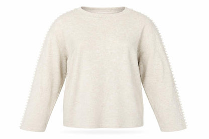 Womens UK Size M H&M Beige Pullover Jumper
