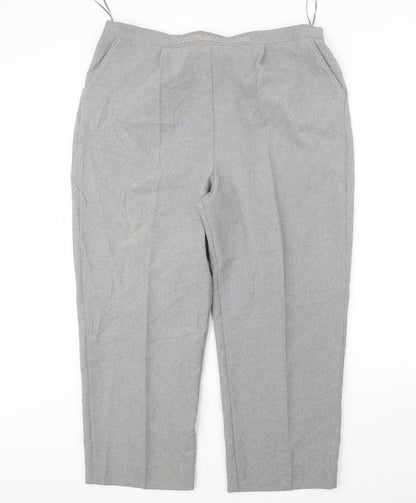 Womens UK Size 20 BM Regular Fit  Grey Trousers