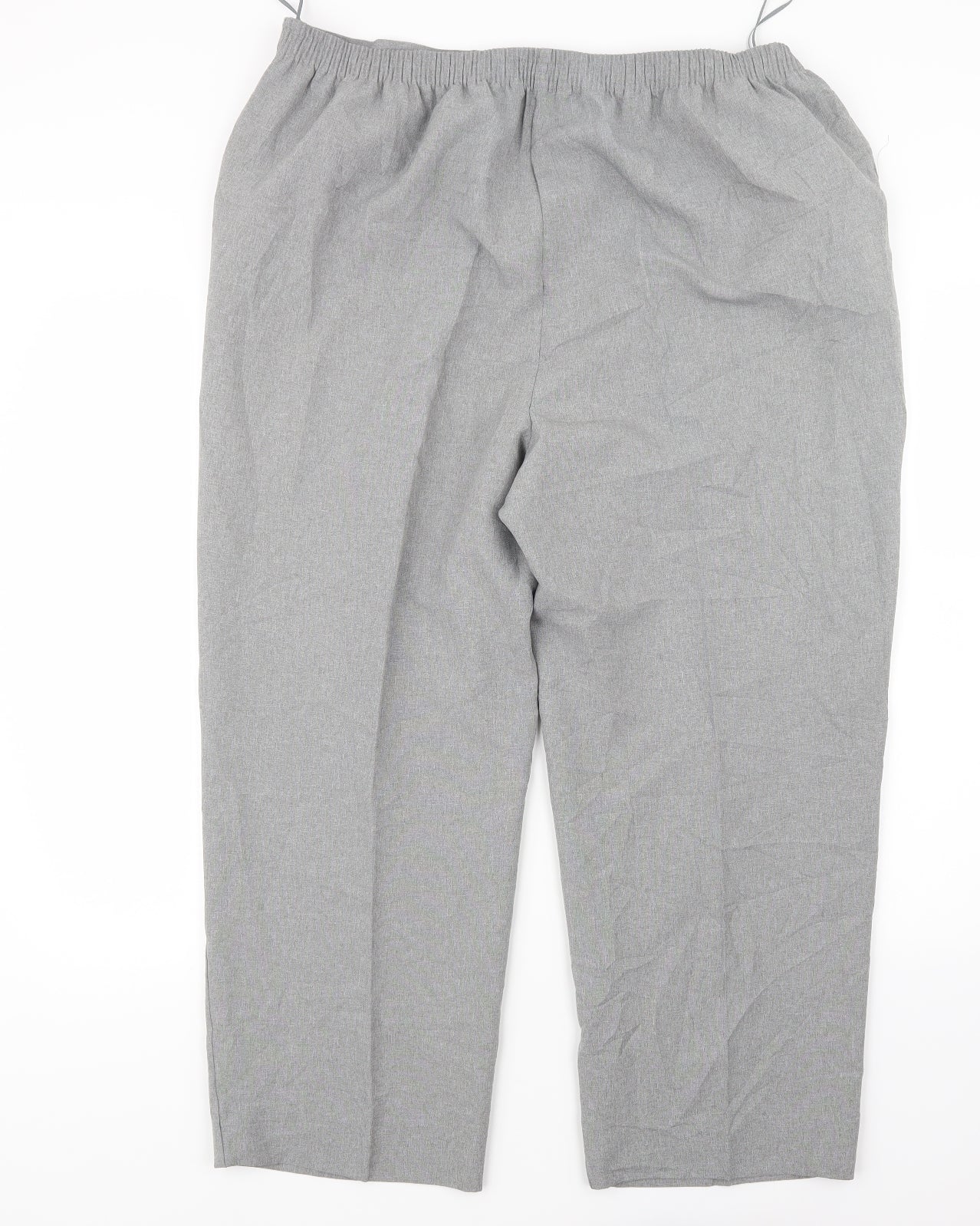 Womens UK Size 20 BM Regular Fit  Grey Trousers