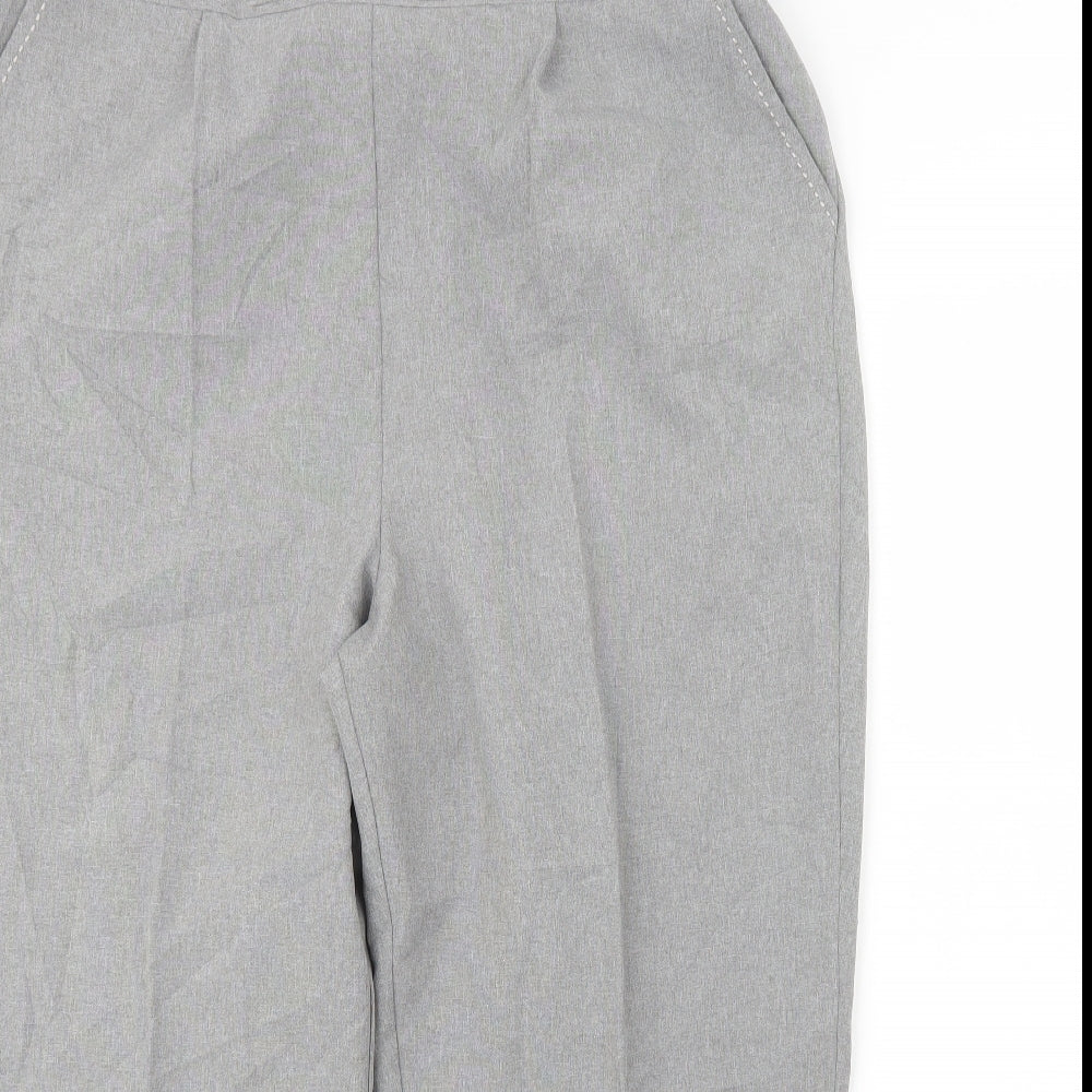Womens UK Size 20 BM Regular Fit  Grey Trousers