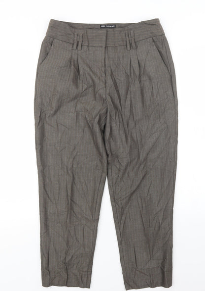 Autograph Womens Brown   Trousers  Size 12 L25 in