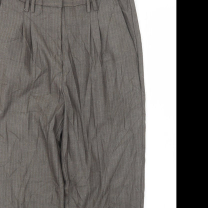 Autograph Womens Brown   Trousers  Size 12 L25 in