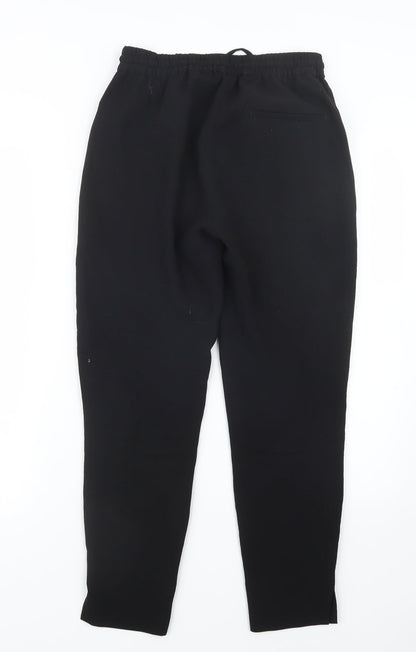 Womens UK Size 4 H&M Regular Fit  Black Trousers