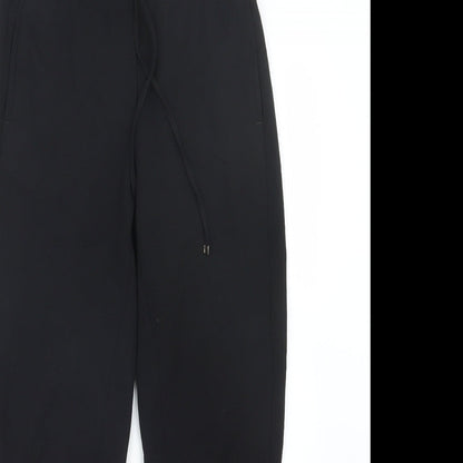 Womens UK Size 4 H&M Regular Fit  Black Trousers