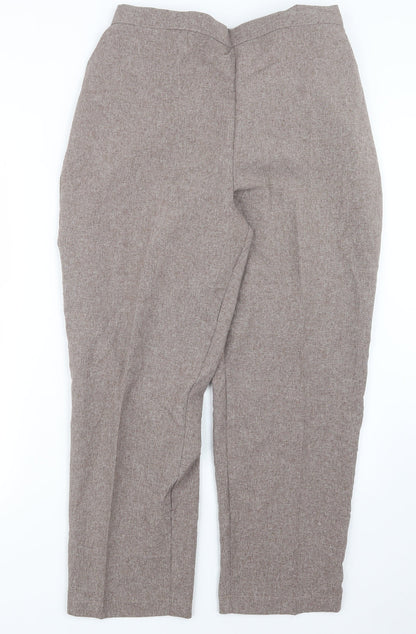 Womens UK Size 20 Emma Collection Regular Fit  Beige Trousers
