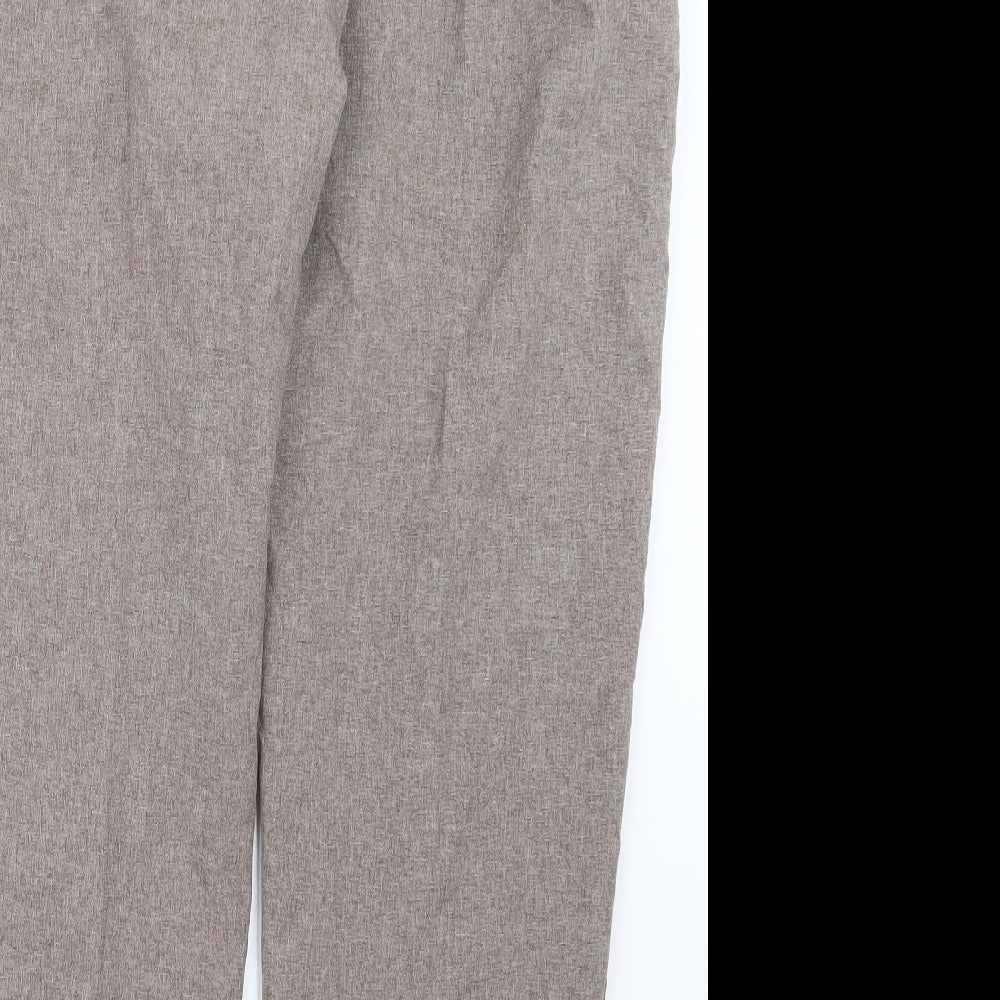 Womens UK Size 20 Emma Collection Regular Fit  Beige Trousers
