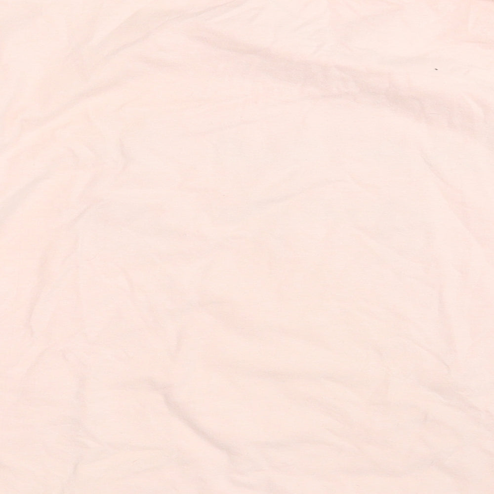 Womens UK Size One Size Preworn Pink Basic T-Shirt