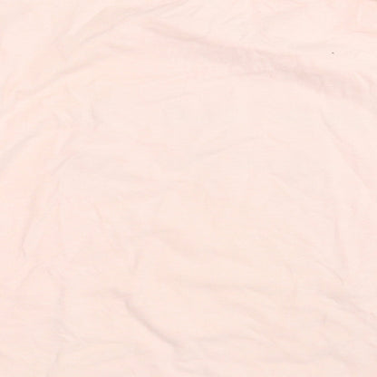 Womens UK Size One Size Preworn Pink Basic T-Shirt