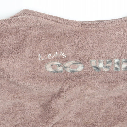Love to Lounge Womens Pink   Pullover Jumper Size 10  - Let's Go Wild