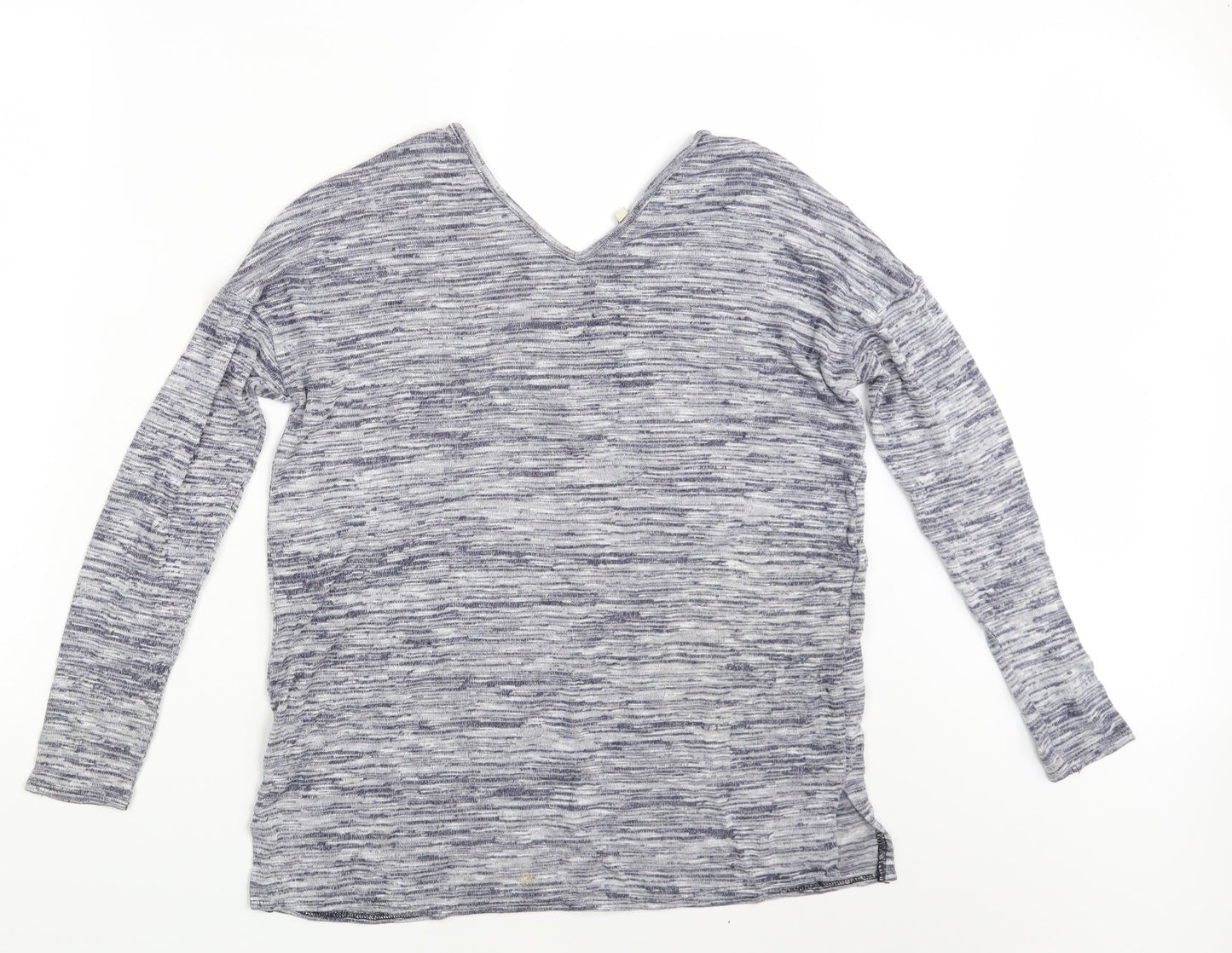 Womens UK Size 10 Papaya Blue Pullover Jumper