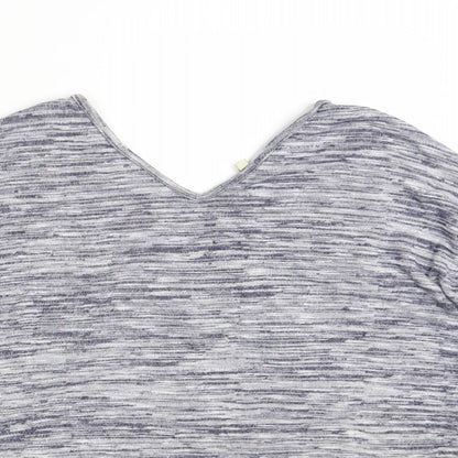 Womens UK Size 10 Papaya Blue Pullover Jumper