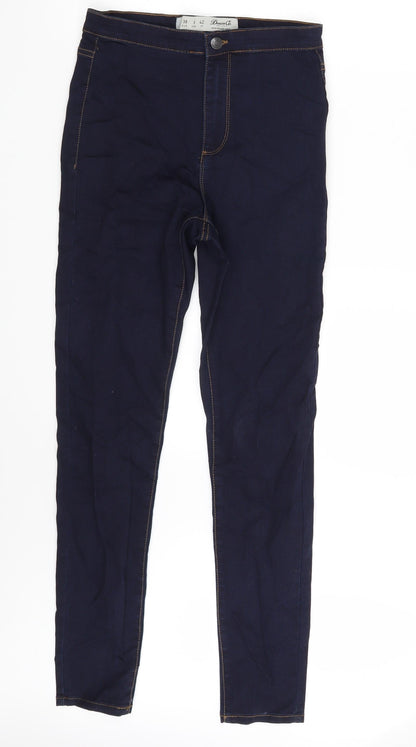 Denim Co. Womens Blue  Denim Jegging Jeans Size 10 L30 in