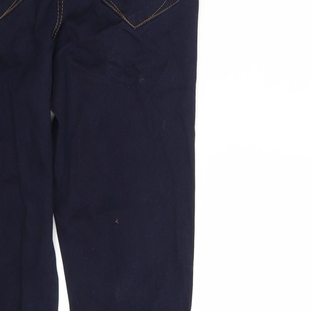 Denim Co. Womens Blue  Denim Jegging Jeans Size 10 L30 in